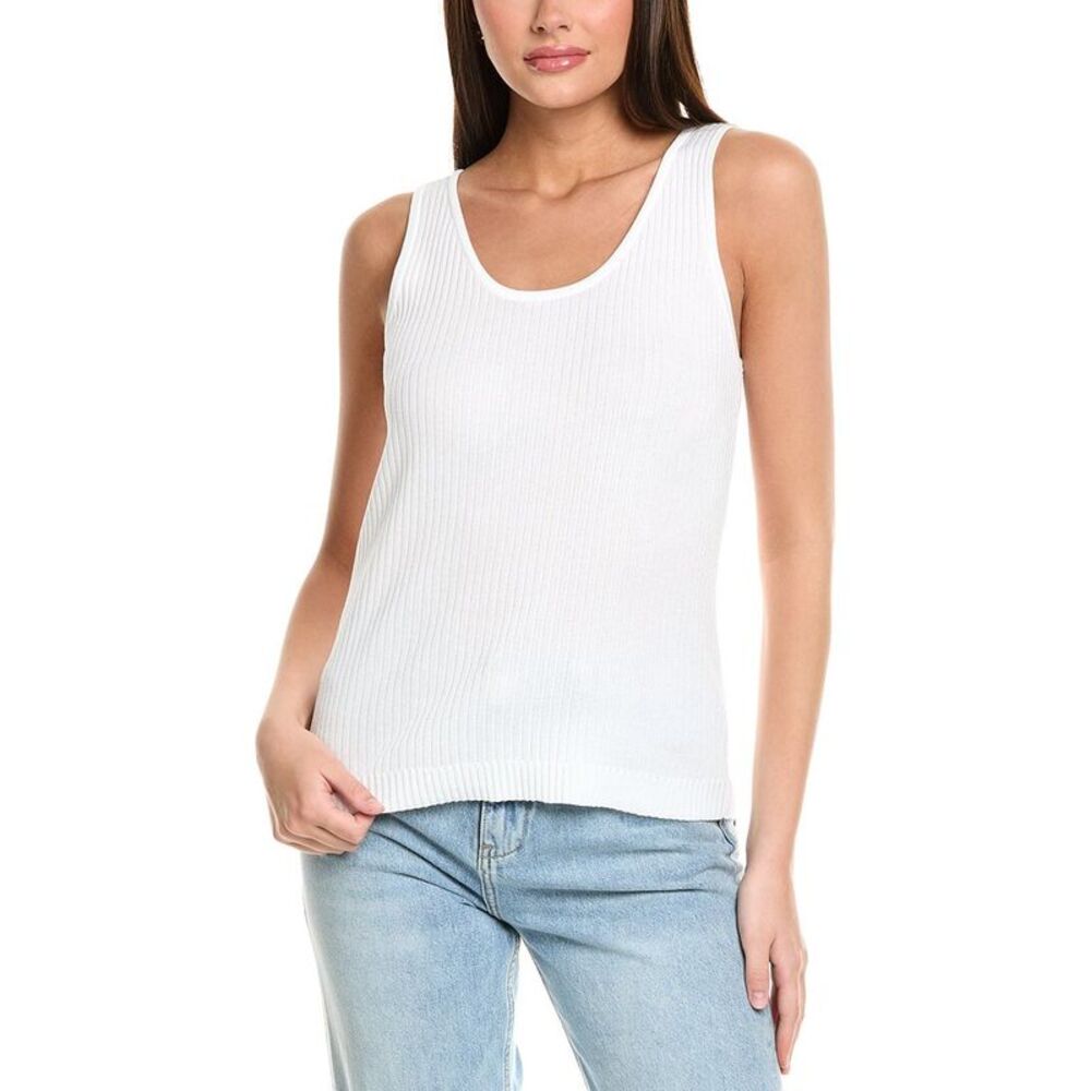 Jones New York Womens  Sutton Tank, White